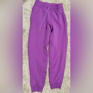 Like New Lululemon Athletica Purple High Waist Scuba Joggers